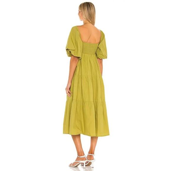 NWT Faithfull the Brand Kiona Midi Dress Sz 4 - Picture 2 of 10